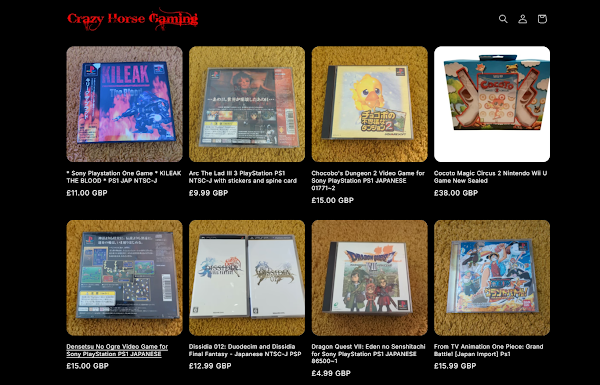 STORE IS OFFICIALLY LIVE!