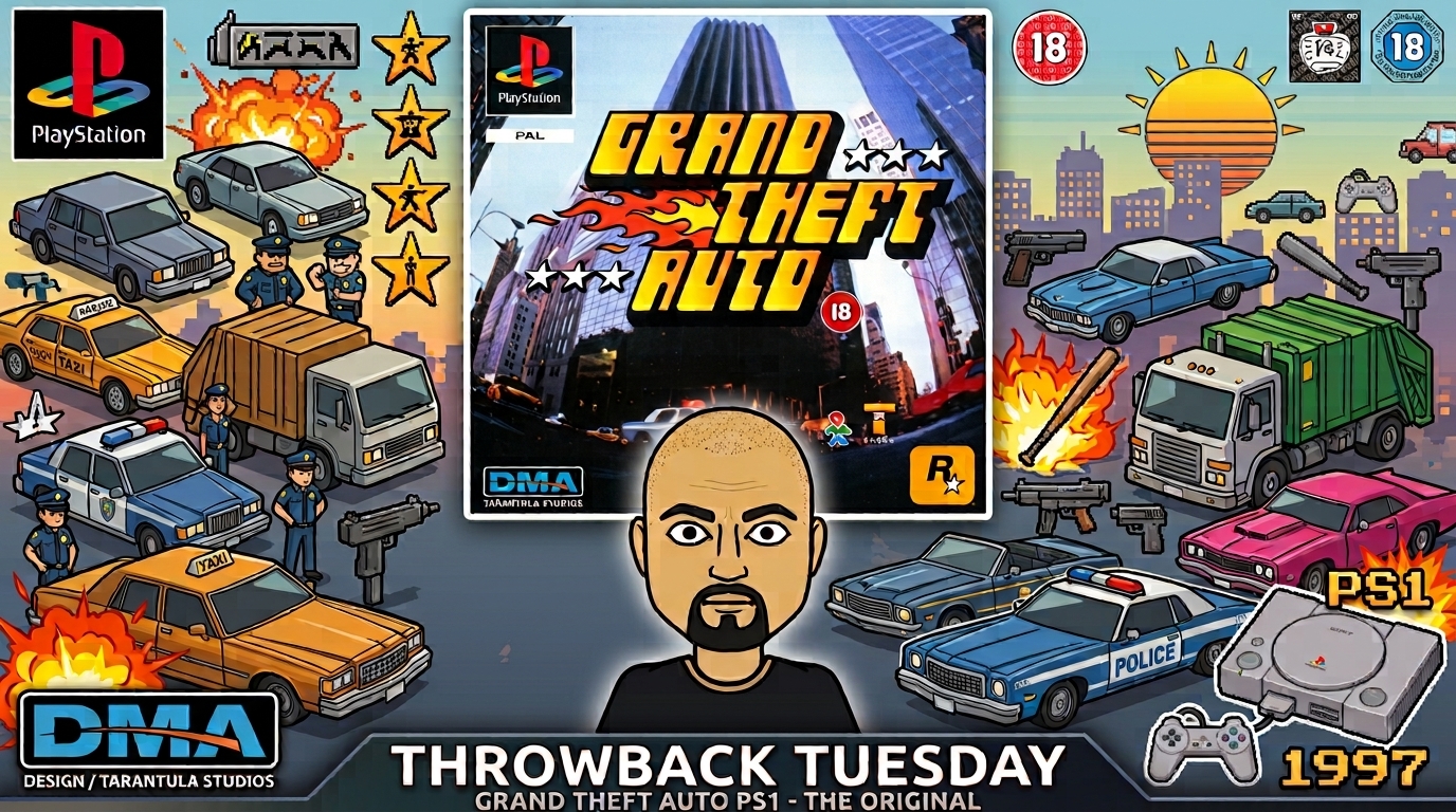 Throwback Tuesday – Grand Theft Auto – PS1