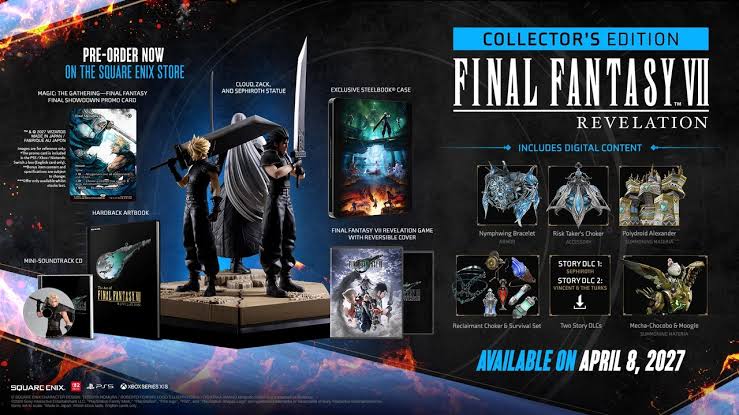 Final Fantasy VII Revelation Locks April 8, 2027 Launch Date Across All Platforms