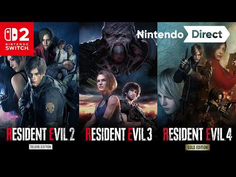 Resident Evil Remake Trilogy Switch 2 Edition Drops This Week